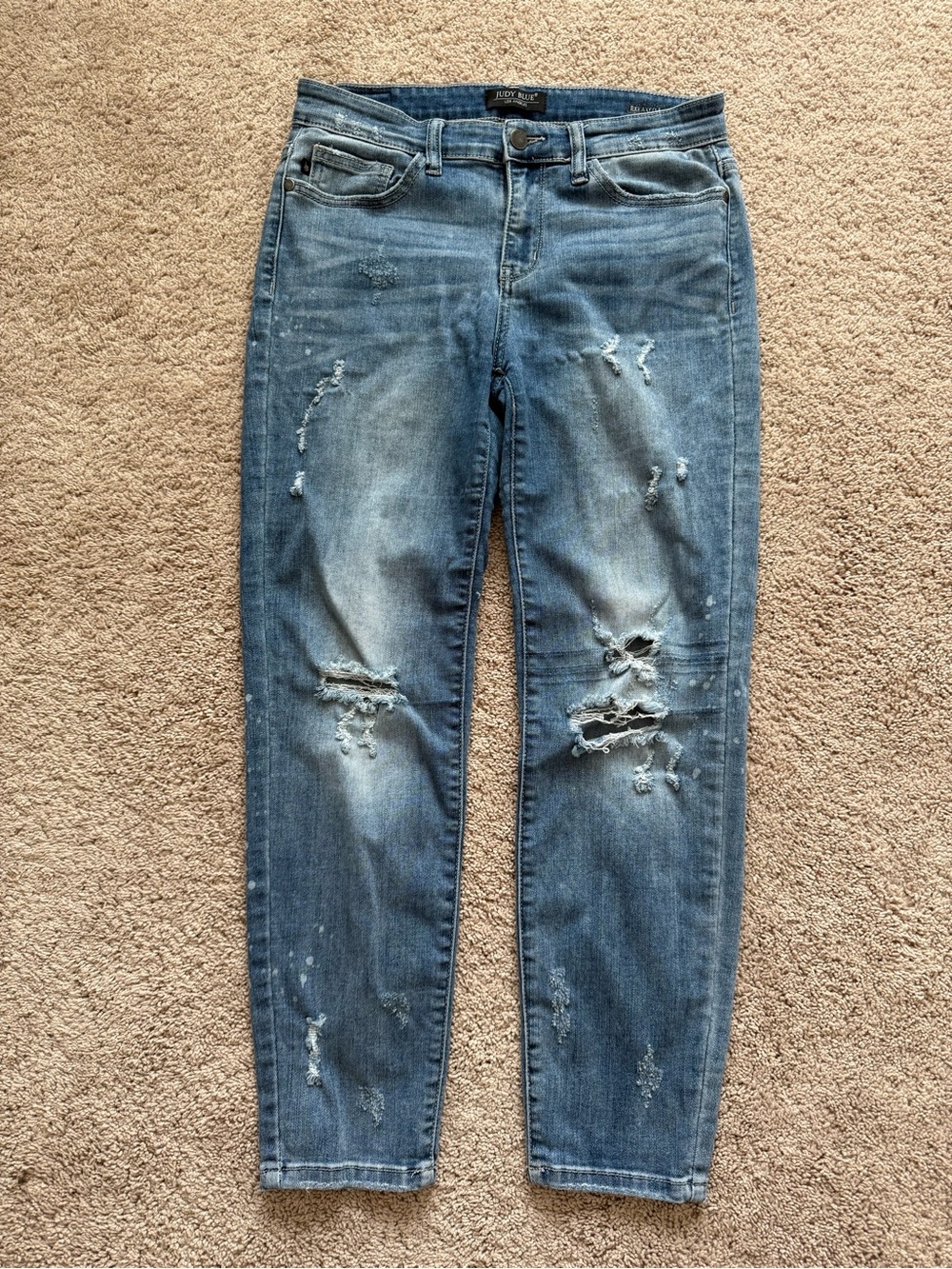 Judy Blue Shredding Up My Life Jeans